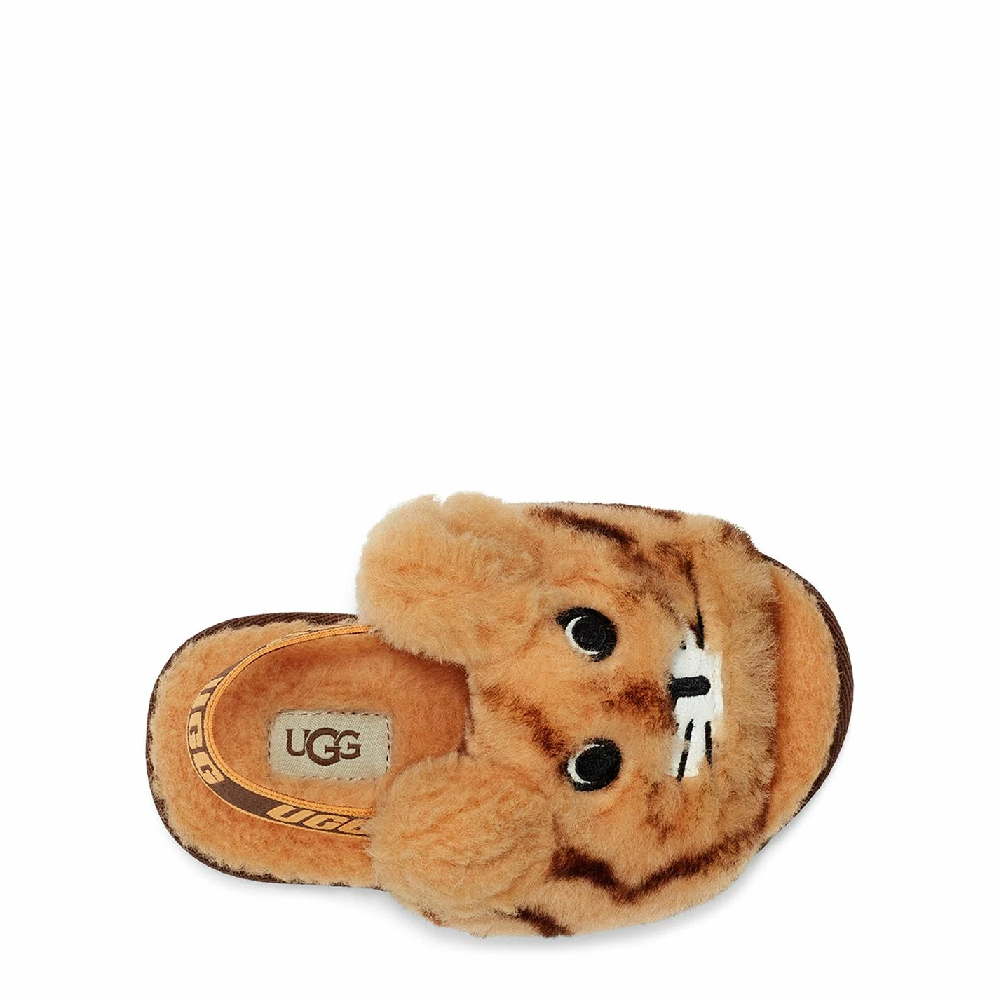 Ugg Fluff Animal Slides Infants for Baby Shoes and Boots Colour Daisy/Earth - Image 6
