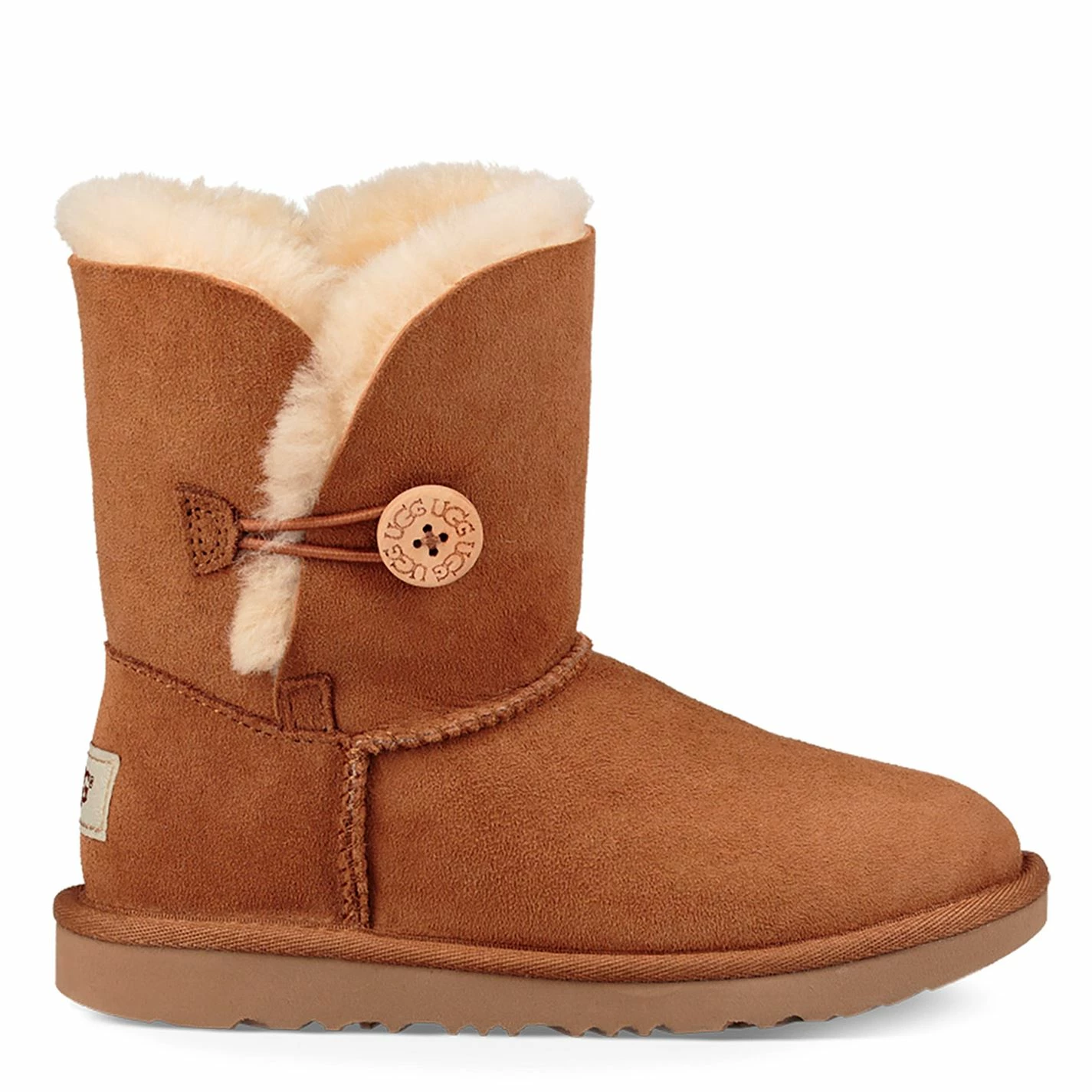 Ugg Button Boots for Kids' Boots Colour Chestnut