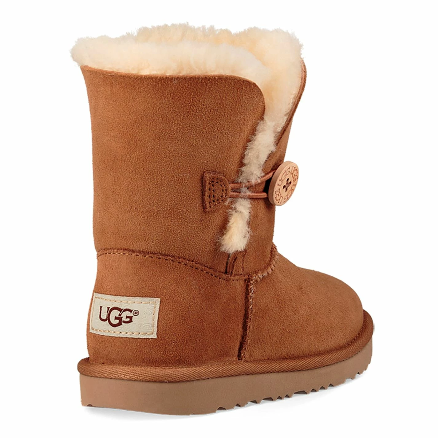 Ugg Button Boots for Kids' Boots Colour Chestnut - Image 4