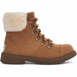 Ugg Azell Hiker Boot Child for Kids' Boots Colour Chesnut Suede