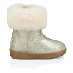 Ugg Infant Jorie Metallic for Baby Shoes and Boots Colour Gold
