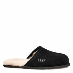 Ugg Scuff Slippers for Men's Slippers Colour Black