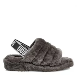 Ugg Ugg Fluff Yea Sliders for Women's Slippers Colour Charcoal