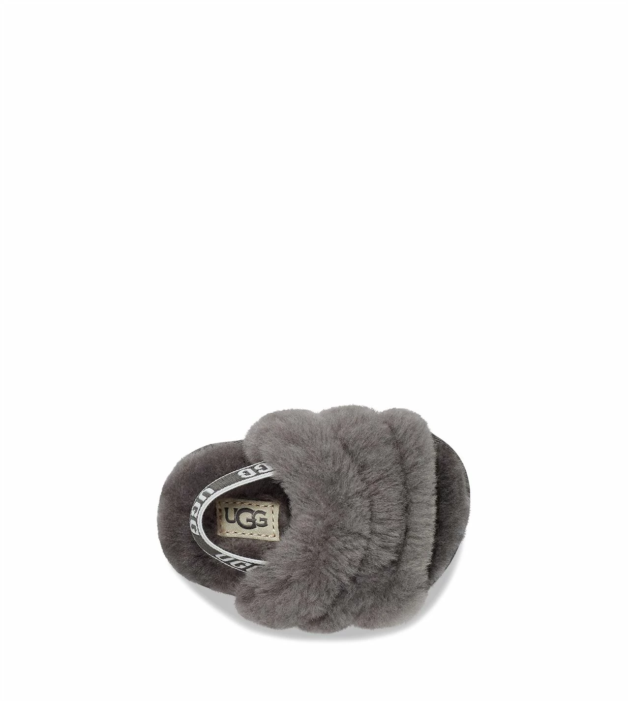 Ugg Fluff Yeah Slides for Kids' Slippers Colour Charcoal - Image 5