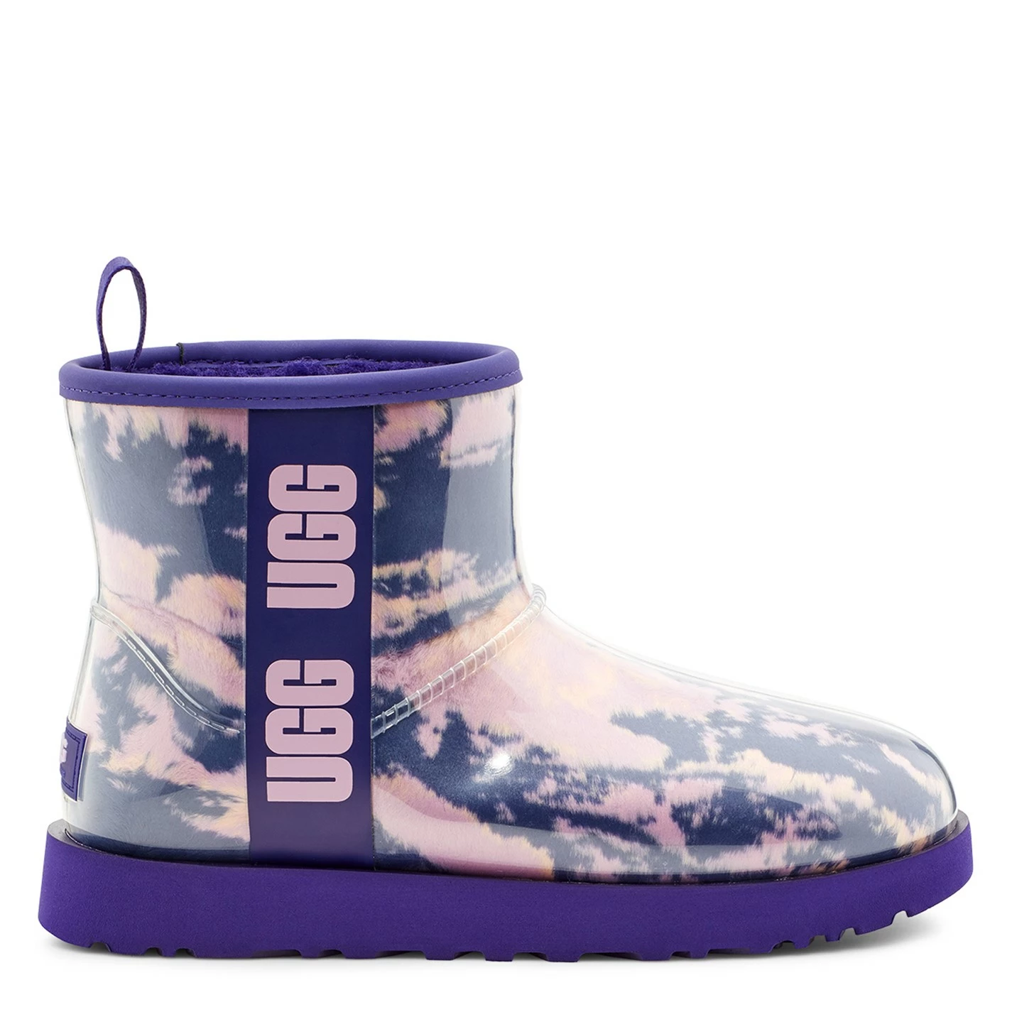 Ugg UGG Clear Wellies for Women's Boots Colour Violet Night