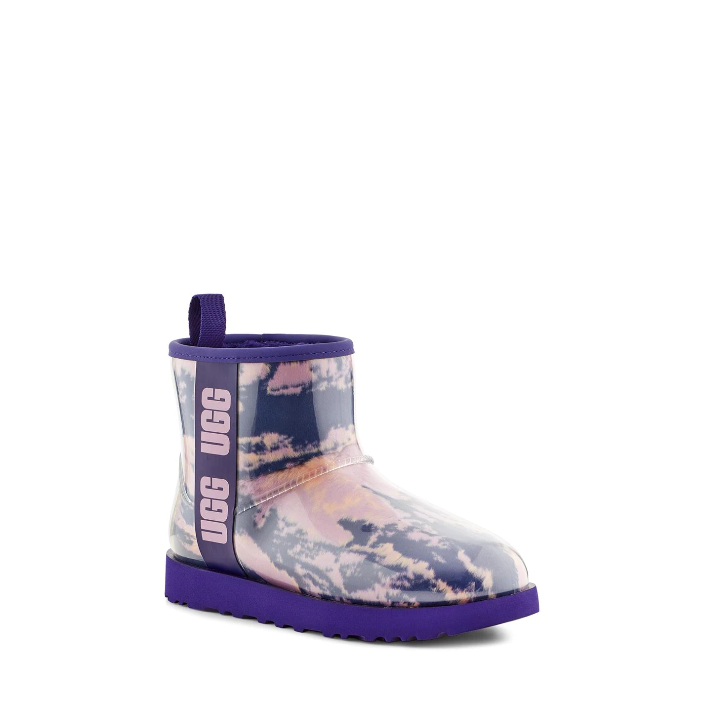 Ugg UGG Clear Wellies for Women's Boots Colour Violet Night - Image 2