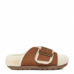 Ugg Ugg Outslide Ld22 for Women's Sandals Colour Chestnut