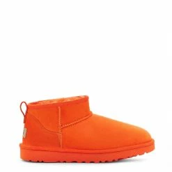 Ugg Ultra Mini Boots for Women's Boots Colour Orange Soda