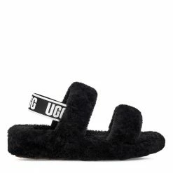 Ugg Oh Yeah Slide On Slippers for Women's Slippers Colour Black