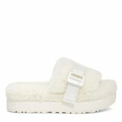 Ugg Fluffita Sliders for Women's Slippers Colour White