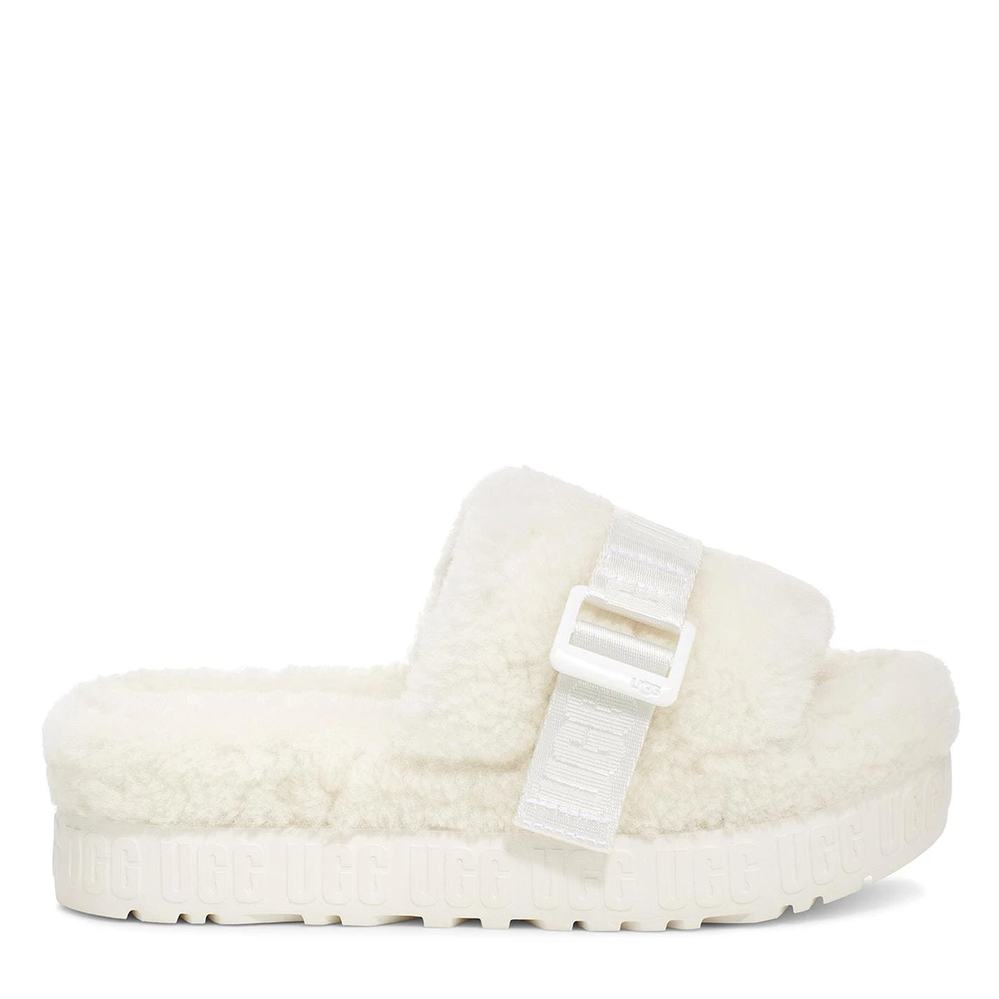 Ugg Fluffita Sliders for Women's Slippers Colour White