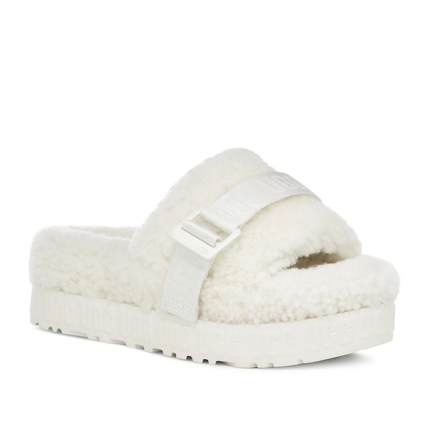 Ugg Fluffita Sliders for Women's Slippers Colour White - Image 3