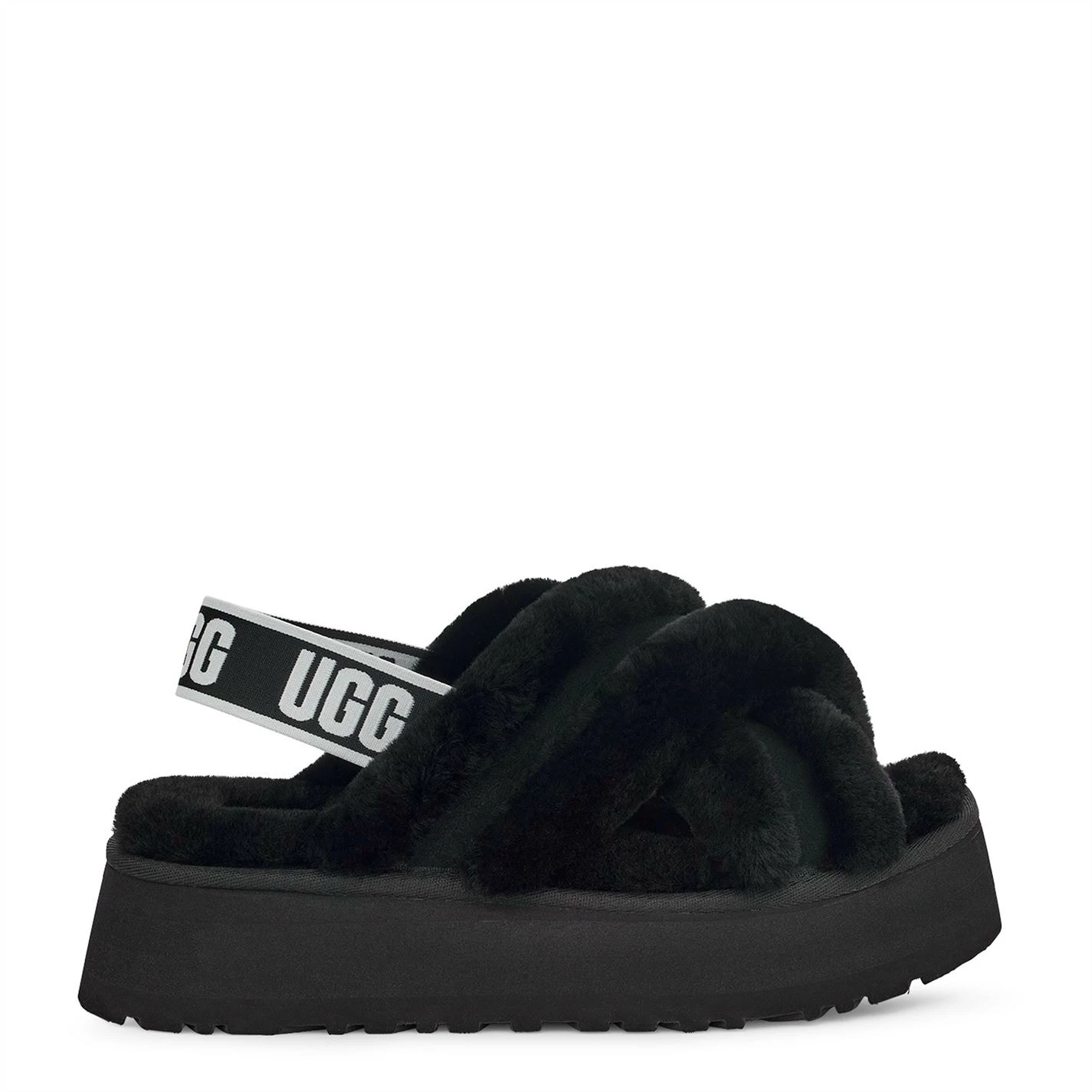 Ugg Ugg Disco Cross Slippers Womens for Women's Slippers Colour Black
