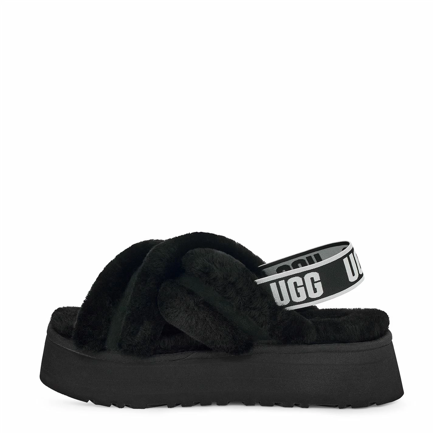 Ugg Ugg Disco Cross Slippers Womens for Women's Slippers Colour Black - Image 2