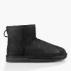 Ugg Ugg Classic Mini Lth Ld10 for Women's Boots Colour Black