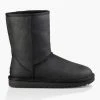 Ugg Ugg Classic Shrt Lth Ld10 for Women's Boots Colour Black