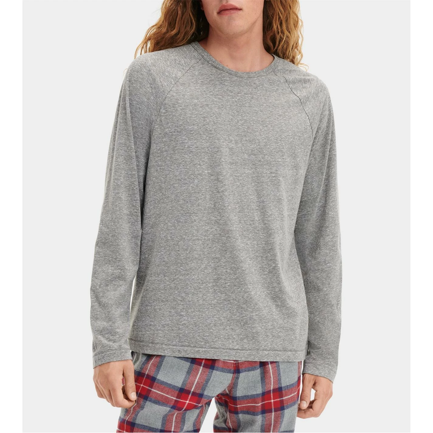 Ugg Steiner Pyjama Set for Pyjamas Colour Grey/Red plaid - Image 3