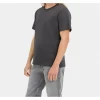 Ugg Corie Short Sleeve T Shirt for T-Shirts Colour Dark Ash