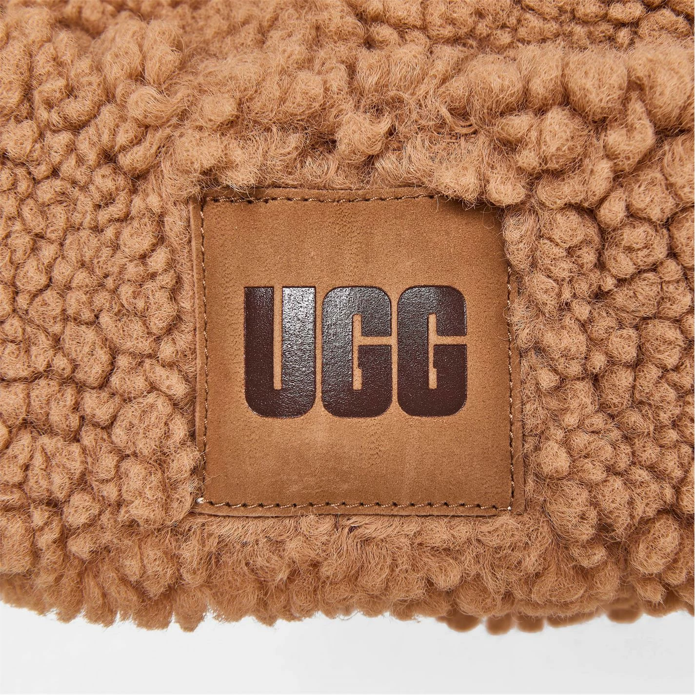 Ugg Sherpa Beanie for Ladies Hats Colour Camel - Image 3